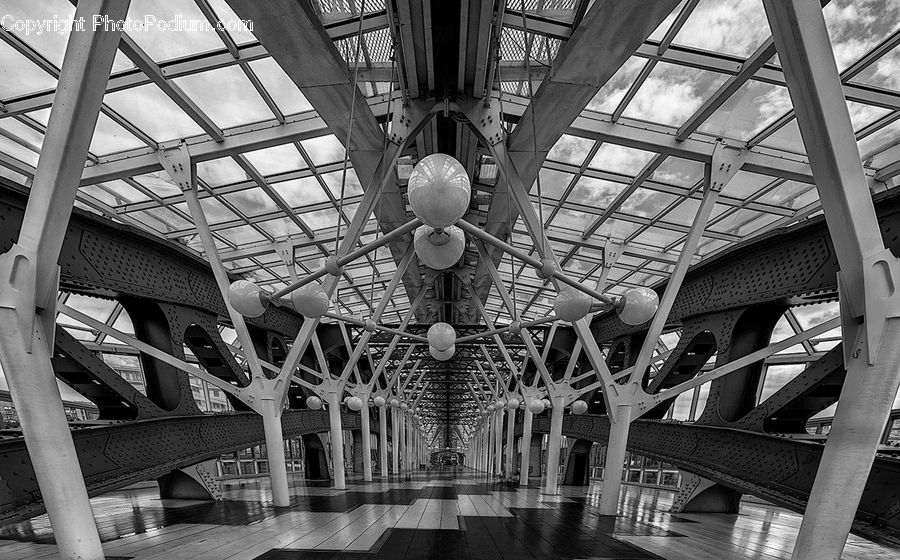 Architecture, Observatory, Planetarium, Canopy, Bridge, City, Downtown