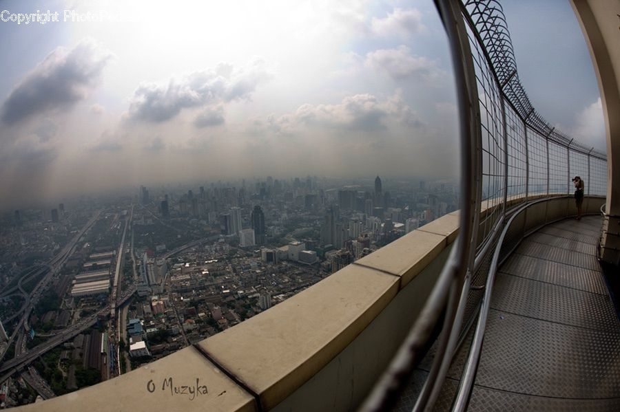 City, Downtown, Aerial View, Metropolis, Urban, Building, High Rise