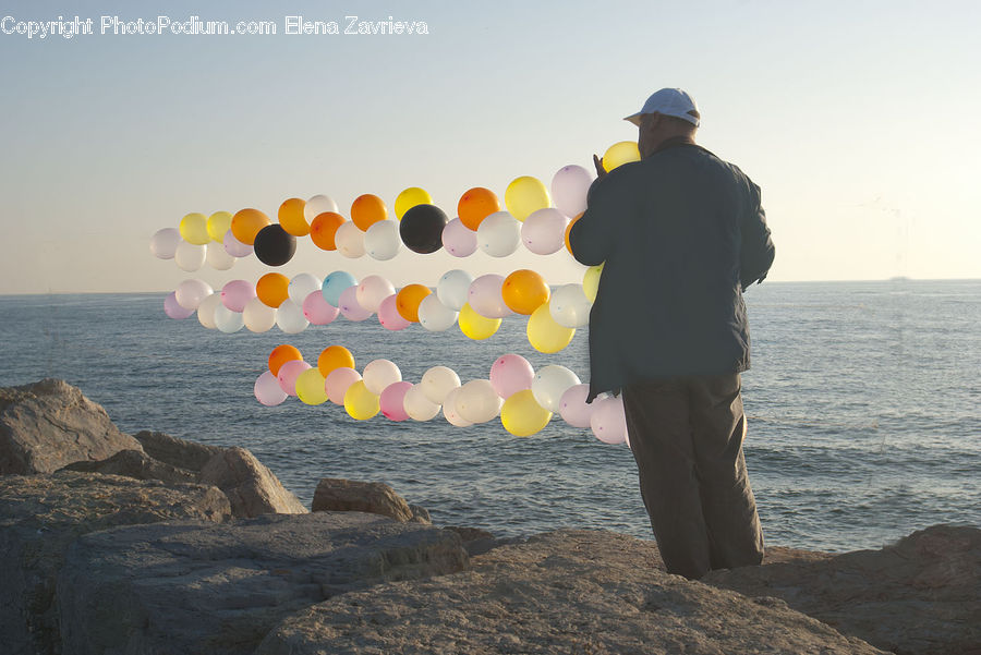 Human, People, Person, Ball, Balloon, Coast, Outdoors