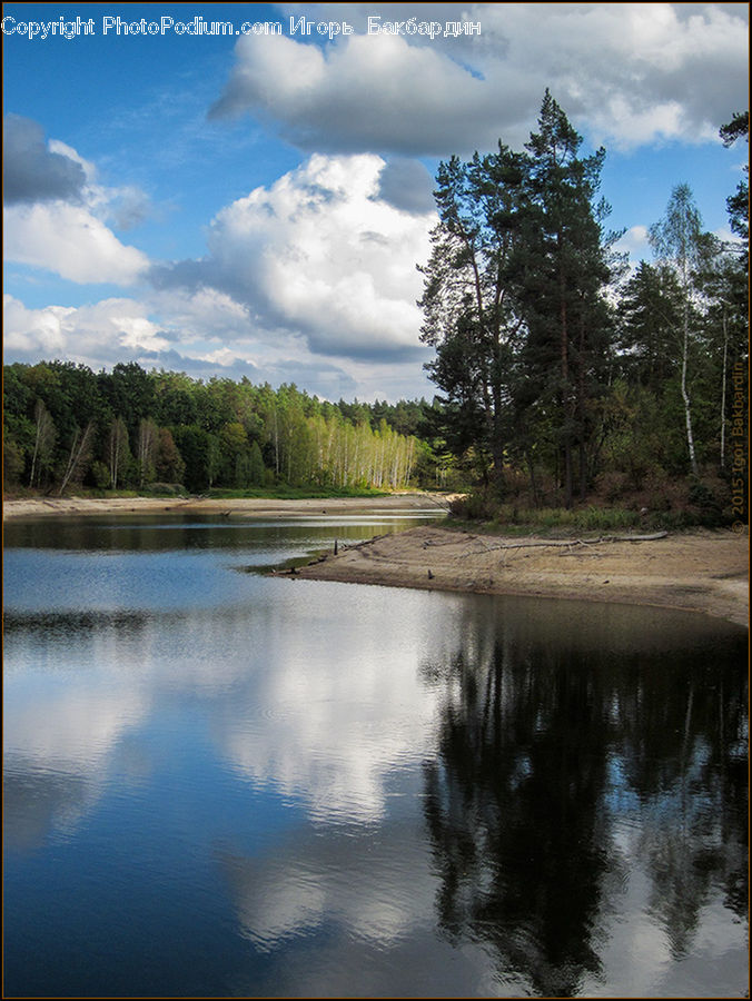 Outdoors, Pond, Water, Cloud, Cumulus, Sky, Land