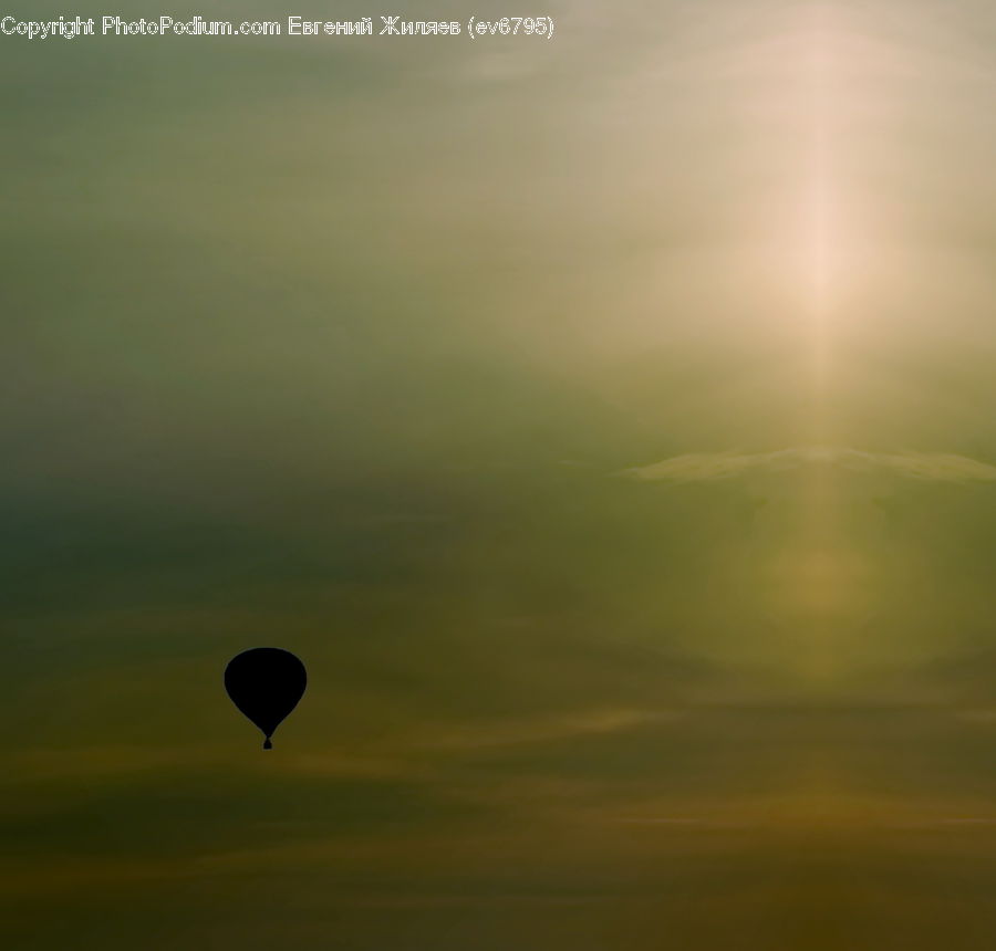 Hot Air Balloon, Field, Grass, Grassland, Plant, Ball, Balloon