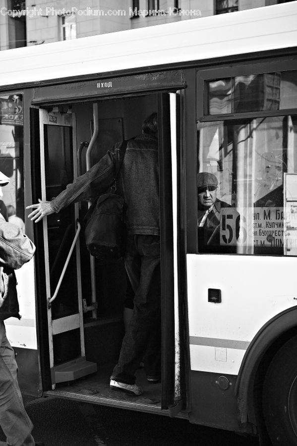 People, Person, Human, Car, Van, Cable Car, Streetcar
