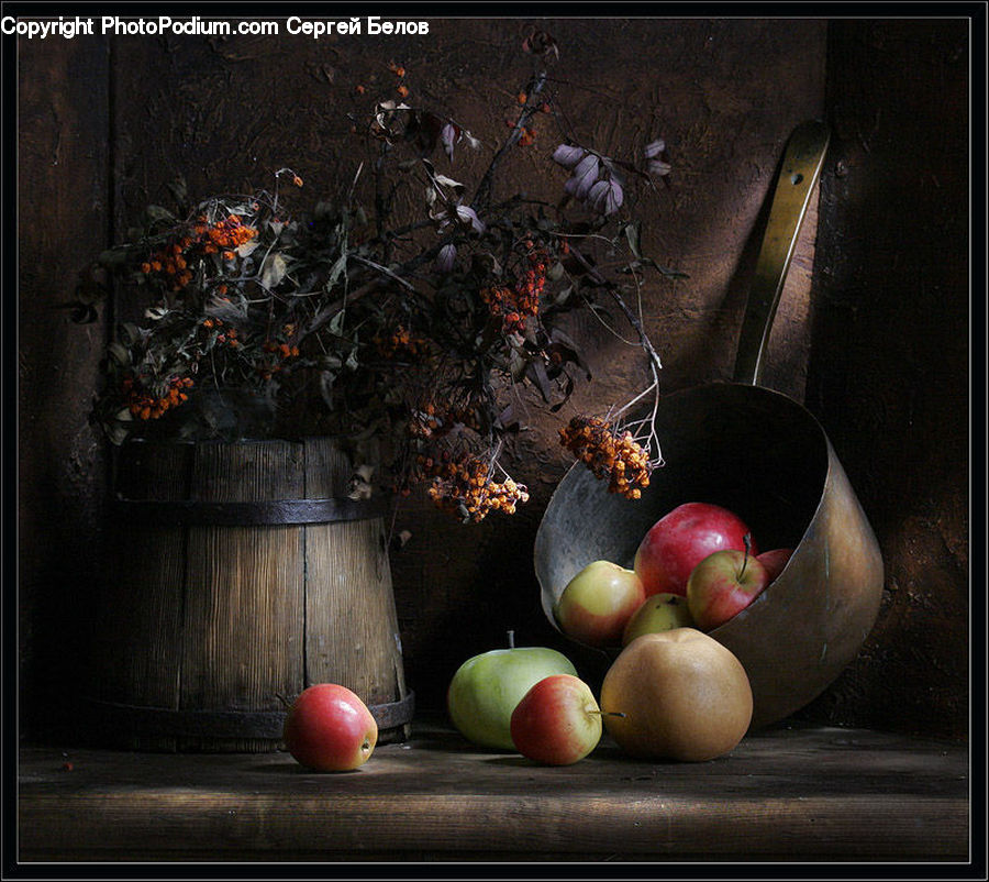 Plant, Potted Plant, Fruit, Grapes, Glass, Goblet, Vine