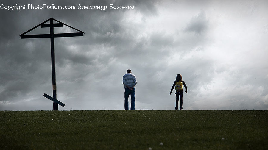 Leisure Activities, Walking, Dirt Road, Gravel, Road, People, Person