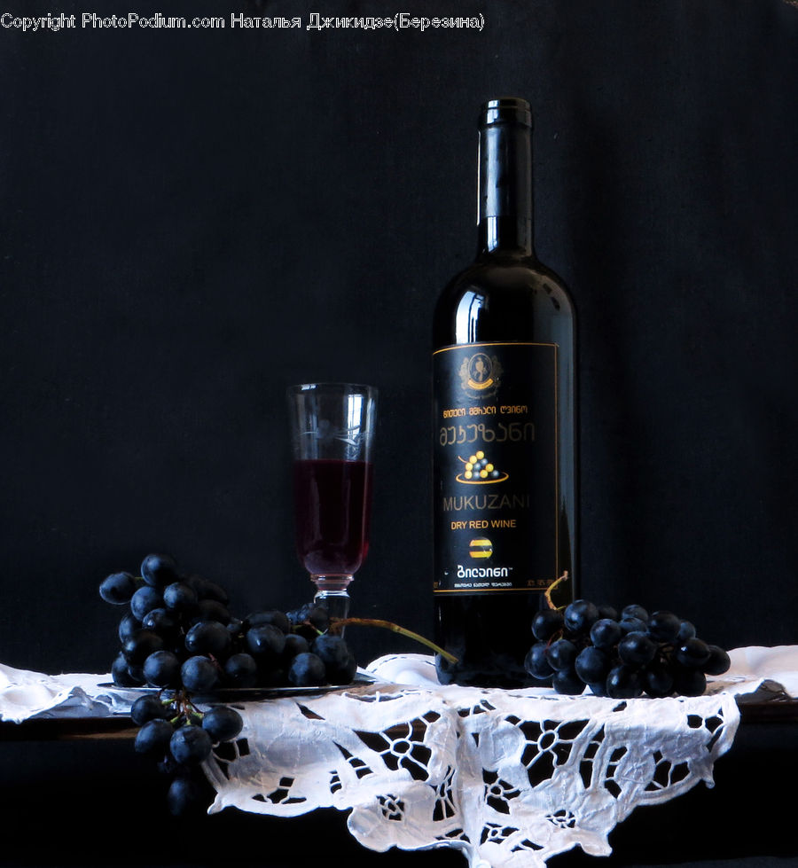 Fruit, Grapes, Alcohol, Beverage, Cocktail, Gin, Liquor