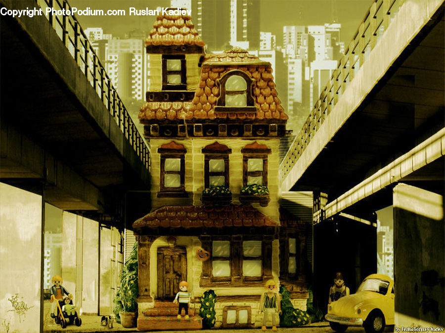 Patio, Balcony, Bakery, Shop, Automobile, Car, Vehicle