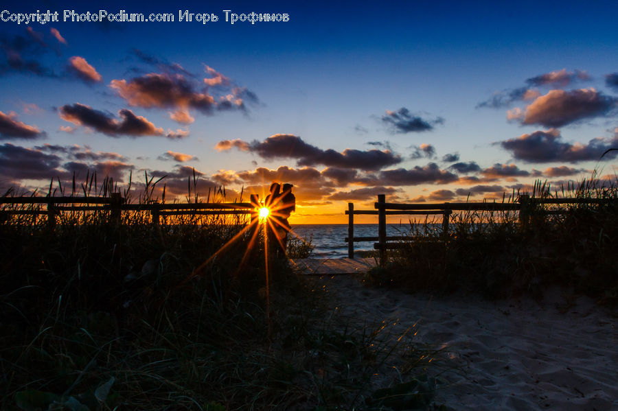 Outdoors, Sky, Azure Sky, Cloud, Dusk, Sunlight, Sunrise