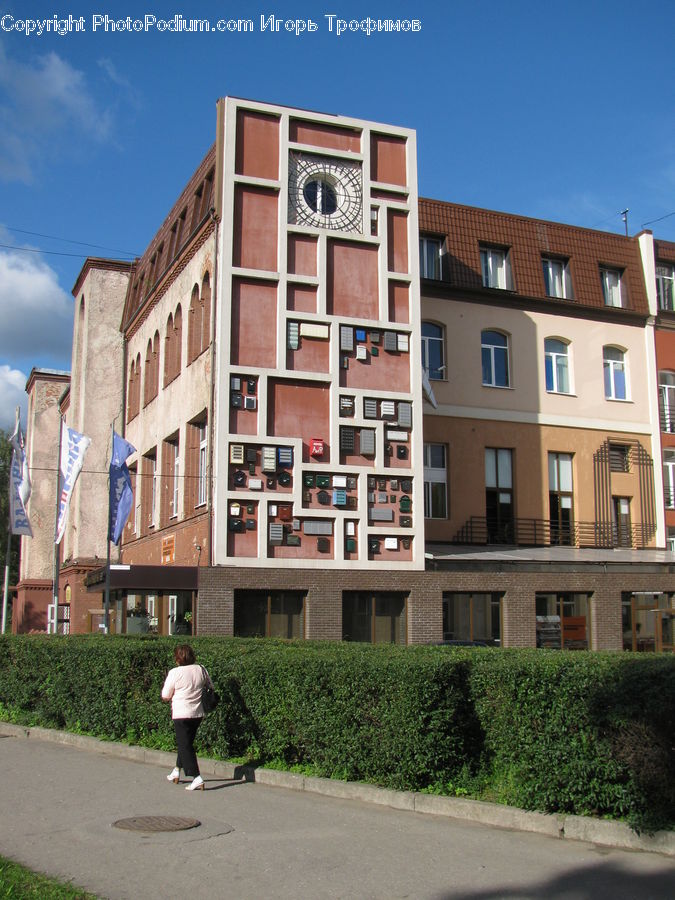 Apartment Building, Building, High Rise, Housing, Villa, Downtown, Neighborhood