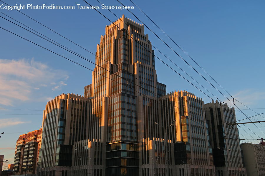 Building, Apartment Building, High Rise, City, Downtown, Metropolis, Urban