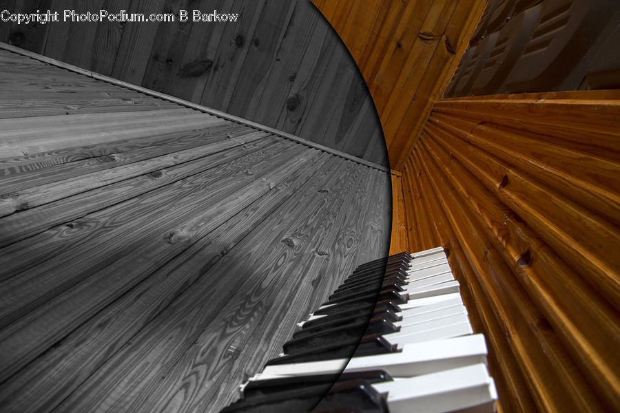 Grand Piano, Musical Instrument, Piano, Hardwood, Wood, Boardwalk, Deck