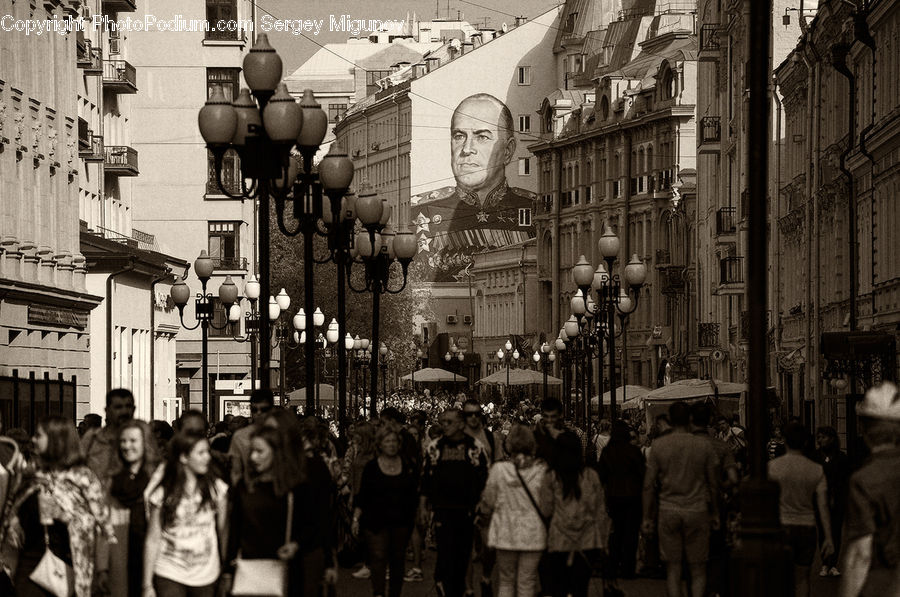 People, Person, Human, Crowd, Road, Street, Town