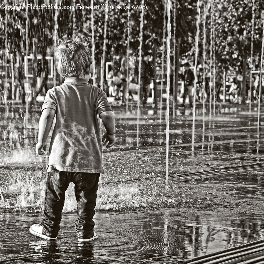 People, Person, Human, Back, Water, Forest, Vegetation