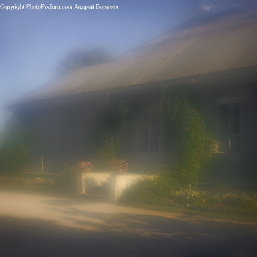 Fog, Mist, Outdoors, Dawn, Dusk, Sky, Sunrise
