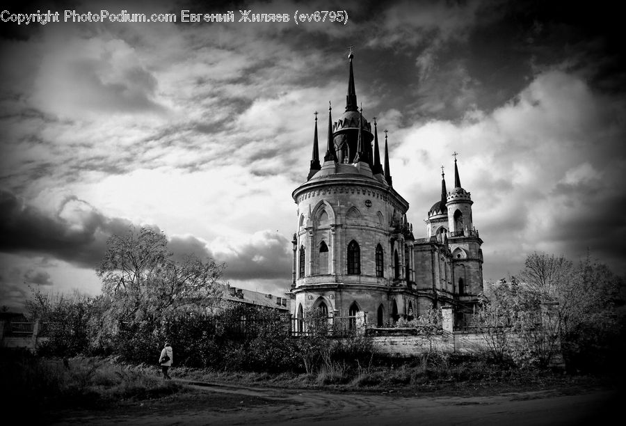 Architecture, Cathedral, Church, Worship, Castle, Fort, Building