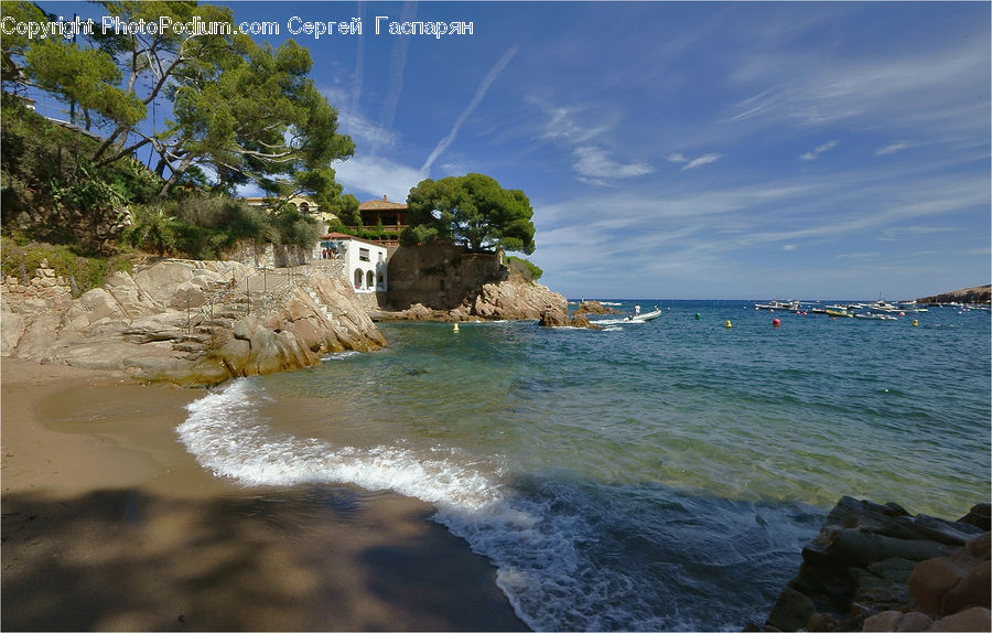 Beach, Coast, Outdoors, Sea, Water, Cove, Promontory