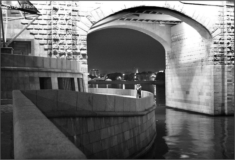 Arch, City, Downtown, Urban, Arched