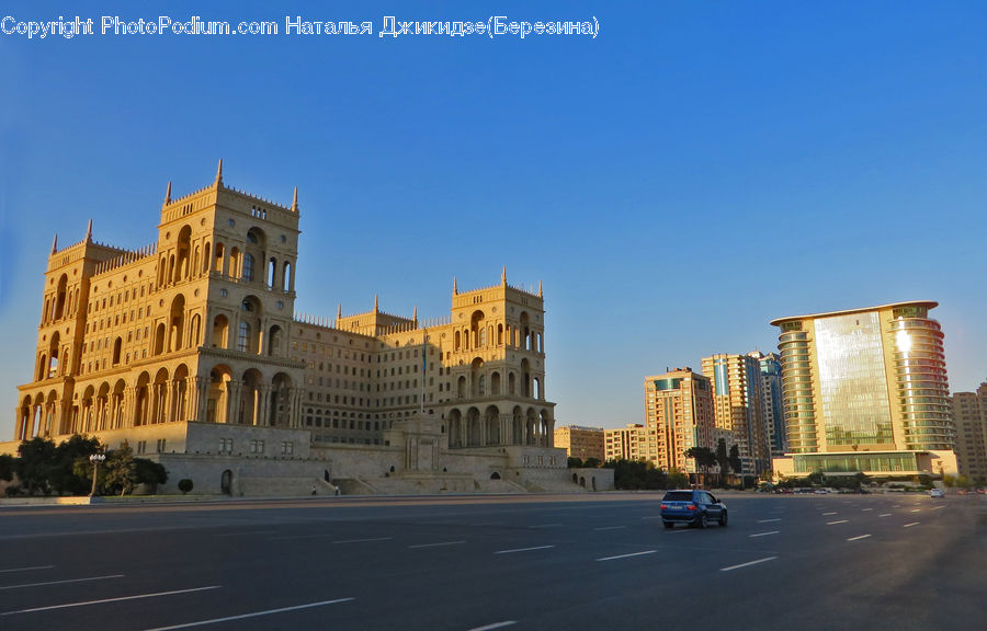 Building, City, Downtown, Metropolis, Urban, Hotel, Architecture