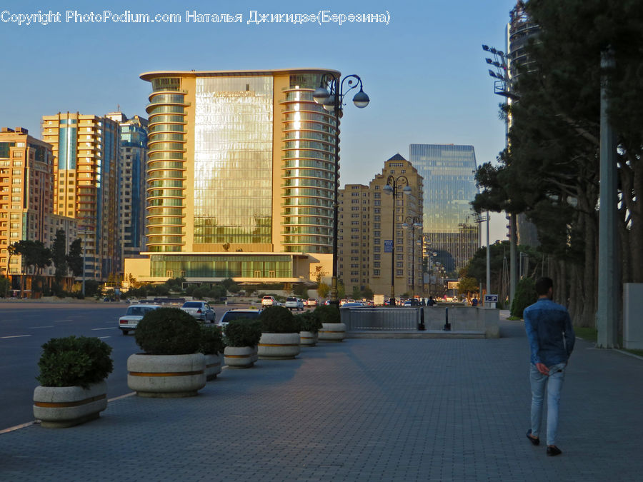 Human, People, Person, Plant, Potted Plant, Building, Housing