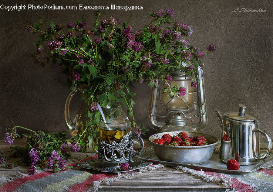 Plant, Potted Plant, Fruit, Raspberry, Floral Design, Flower, Flower Arrangement