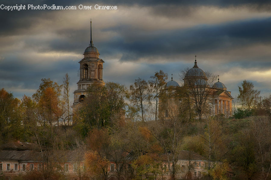 Architecture, Castle, Fort, Bell Tower, Clock Tower, Tower, Church