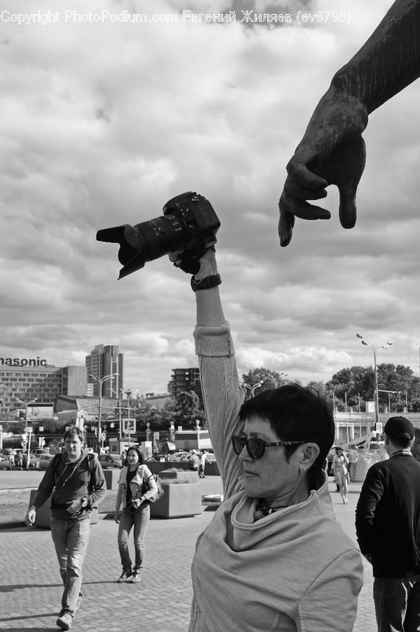 Human, People, Person, Art, Gargoyle, Statue, Crowd