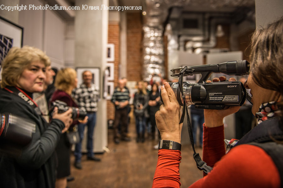 People, Person, Human, Sitting, Camera, Electronics, Photographer