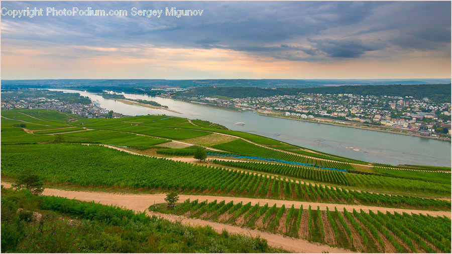 Field, Landscape, Nature, Scenery, Hotel, Resort, Building