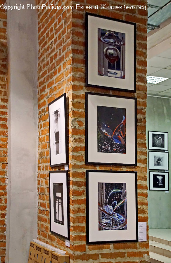 Collage, Poster, Brick, Art, Modern Art, Window, Flyer