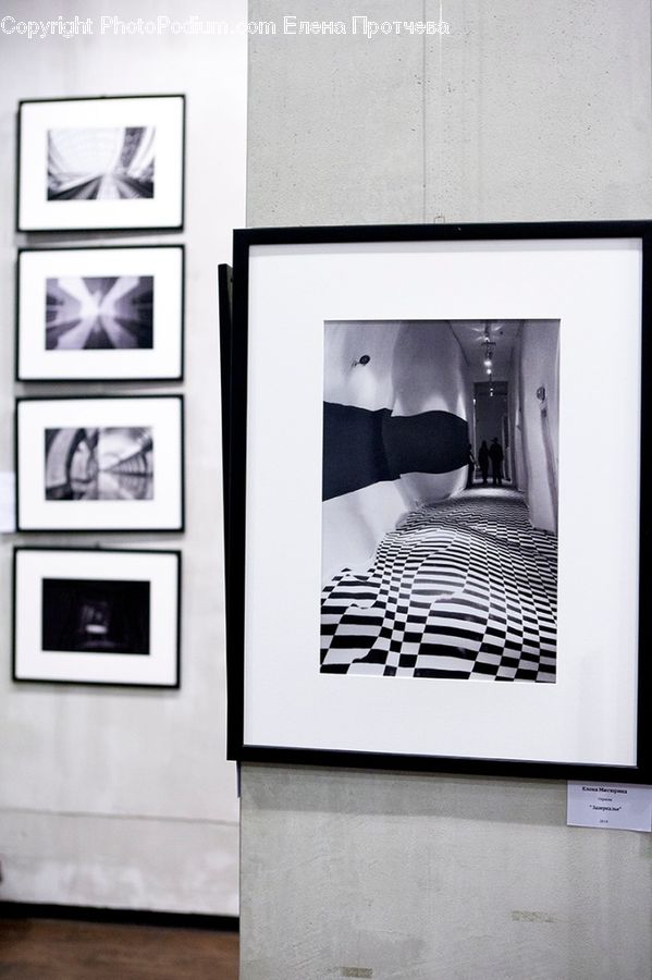 Collage, Poster, Asphalt, Road, Zebra Crossing, Bed, Bedroom