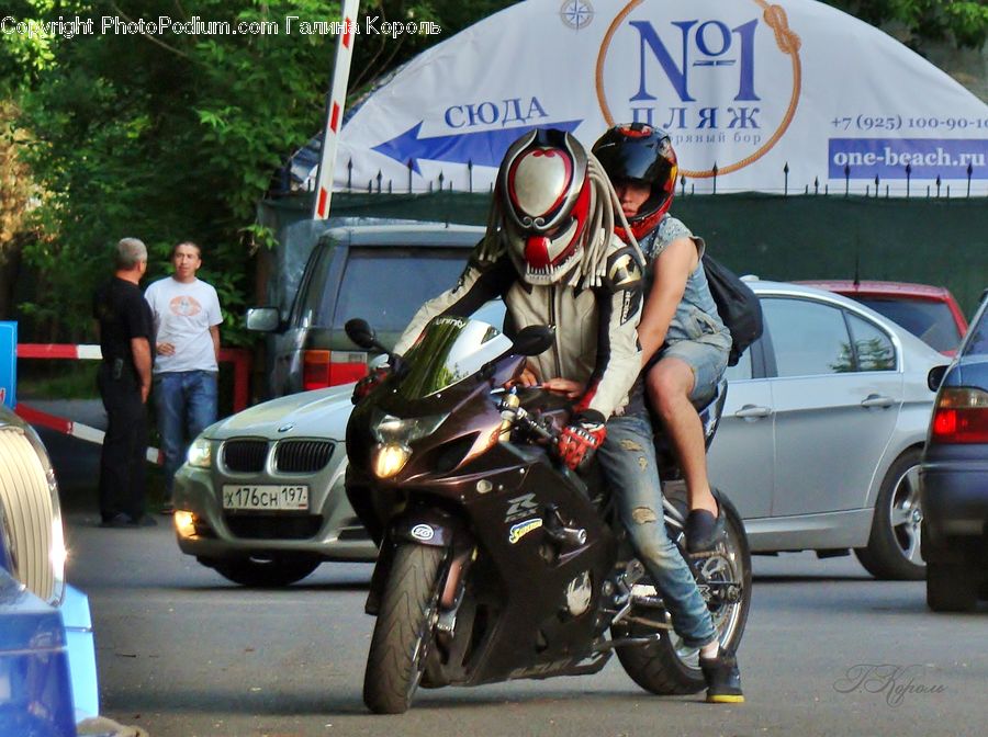 People, Person, Human, Automobile, Car, Vehicle, Crash Helmet