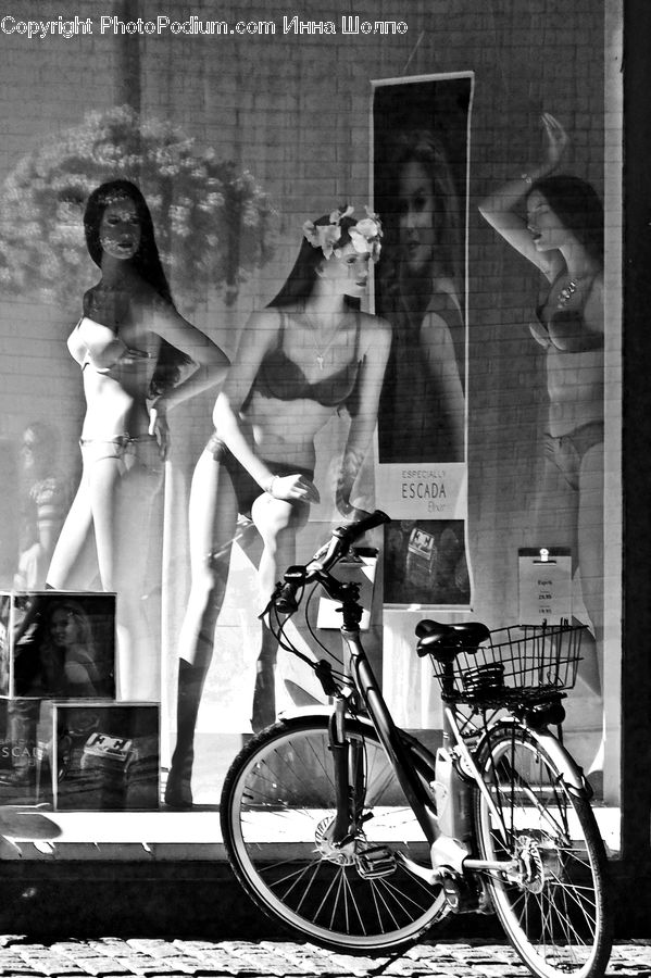 People, Person, Human, Bicycle, Bike, Vehicle, Brick
