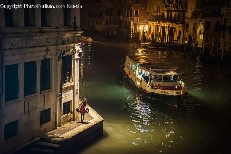 Boat, Watercraft, Canal, Outdoors, River, Water, Deck