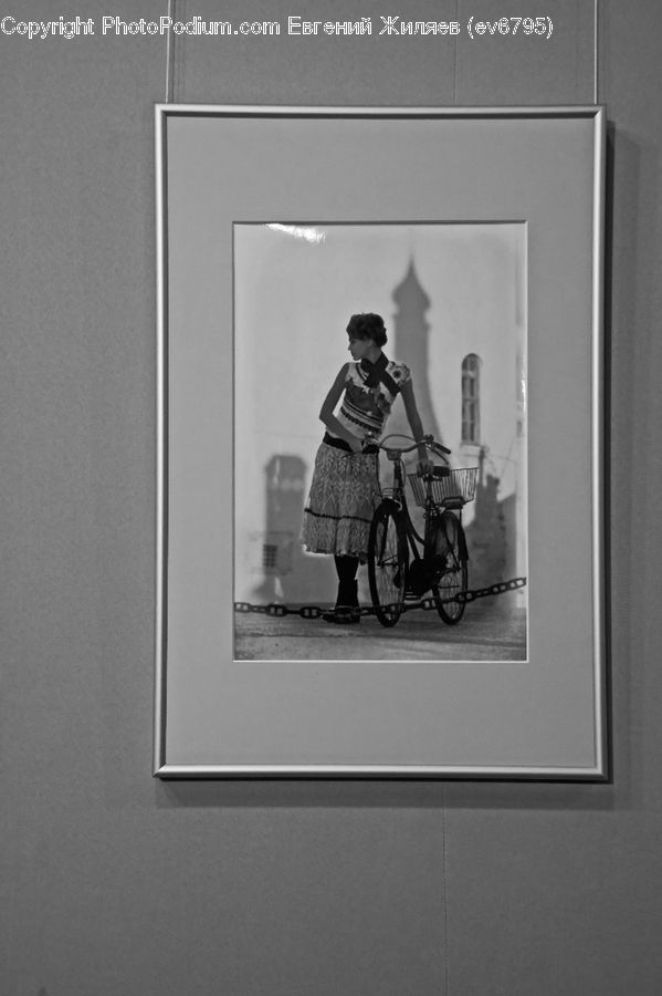 Human, People, Person, Bicycle, Bike, Cyclist, Art