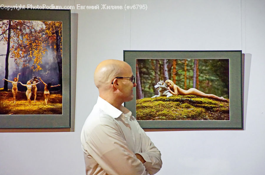 People, Person, Human, Art, Painting, Modern Art, Art Gallery