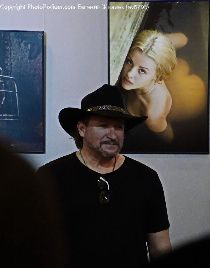 People, Person, Human, Reception Room, Room, Waiting Room, Cowboy Hat