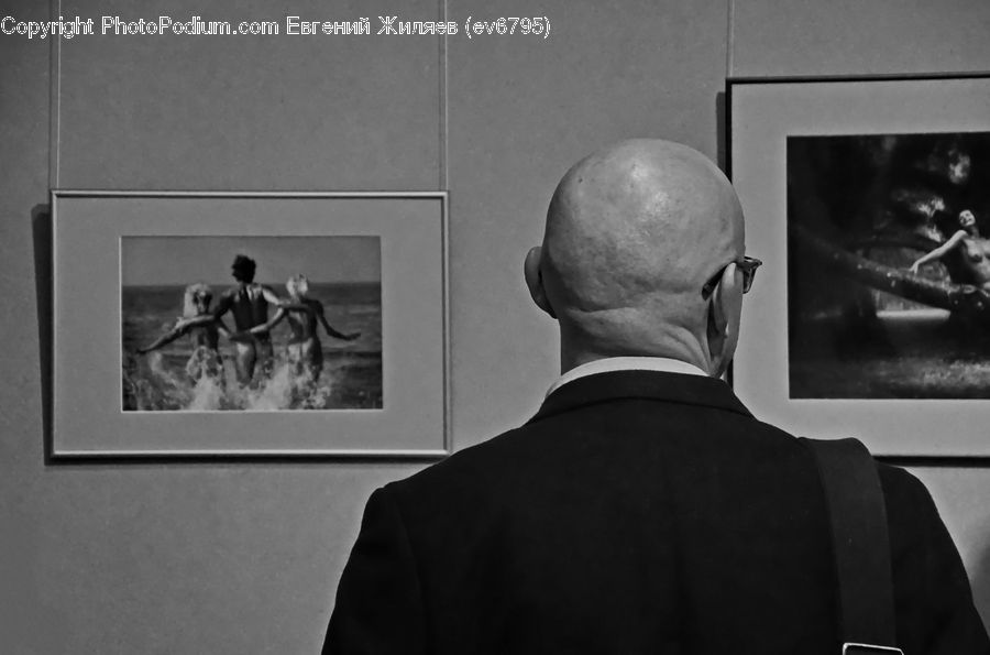People, Person, Human, Back, Head, Portrait, Art