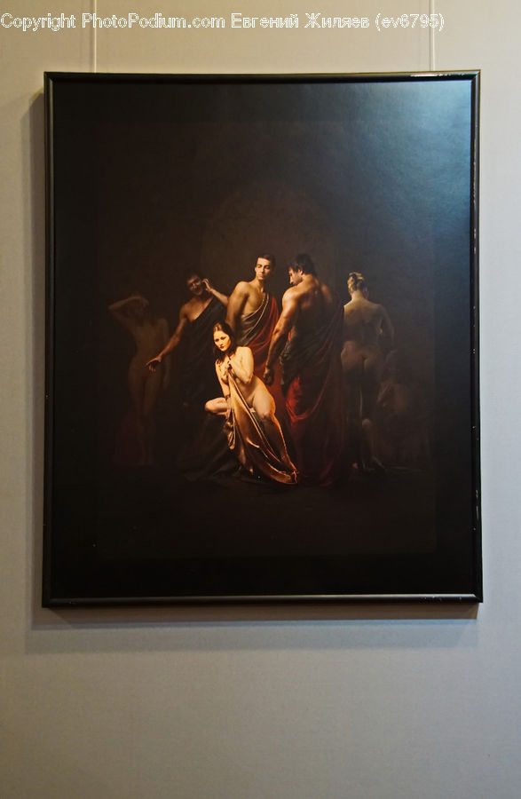 Dance, Dance Pose, Art, Modern Art, Monitor, Screen, Emblem