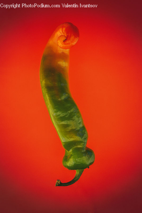 Head, Portrait, Bell Pepper, Pepper, Produce, Vegetable
