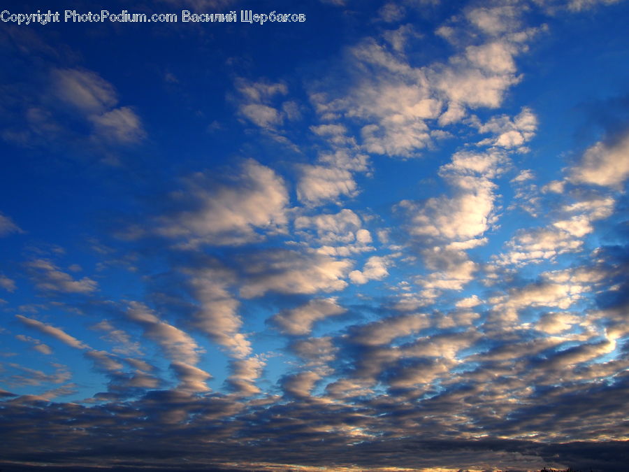 Azure Sky, Cloud, Outdoors, Sky, Cumulus, Landscape, Nature