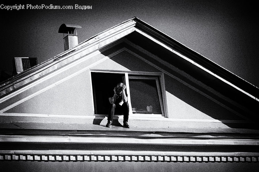 People, Person, Human, Triangle, City, Downtown, Urban