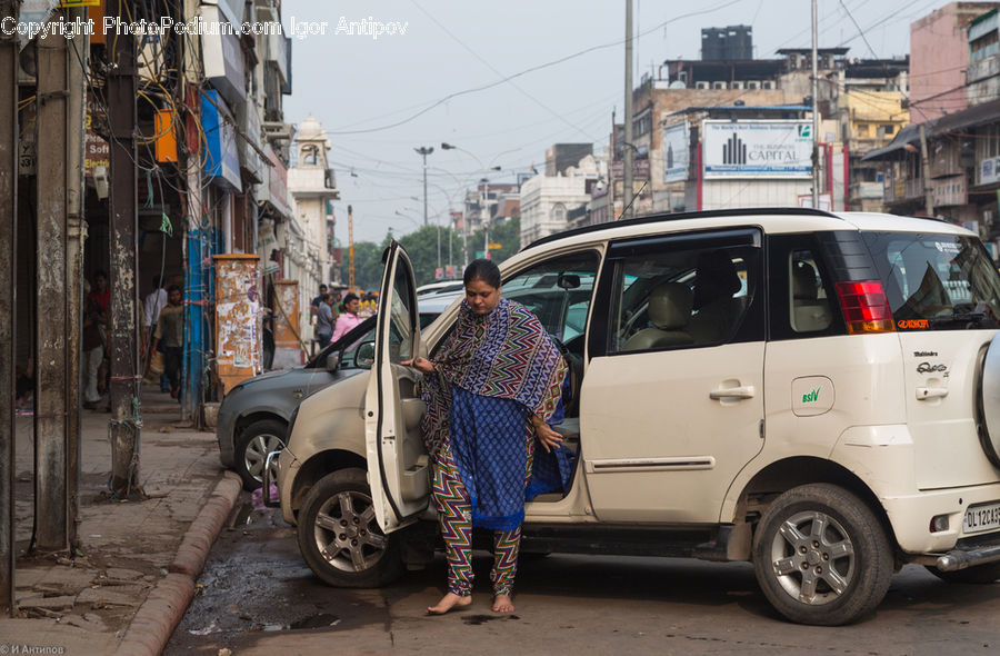 People, Person, Human, Automobile, Car, Vehicle, Van
