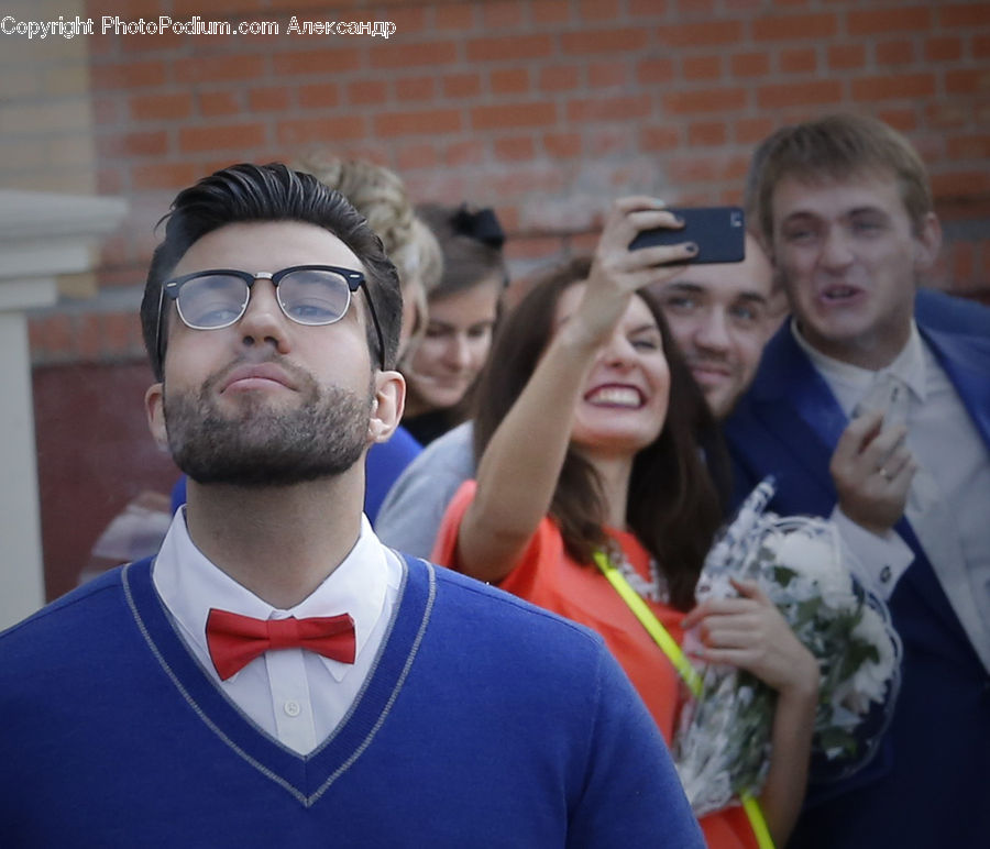 People, Person, Human, Graduation, Bird, Pigeon, Crowd