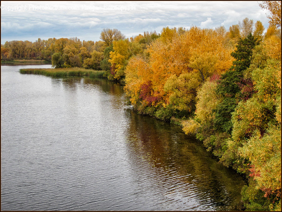 Outdoors, River, Water, Canal, Landscape, Nature, Scenery