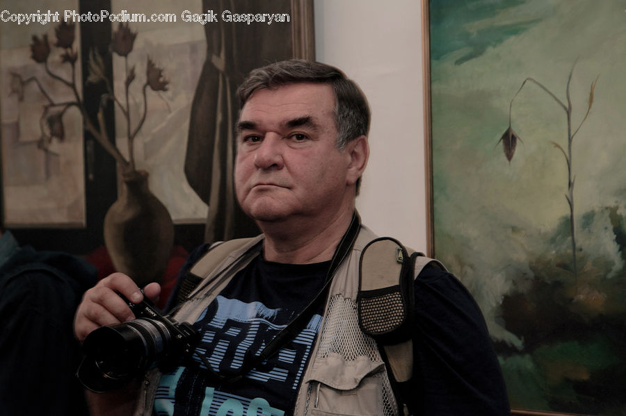 People, Person, Human, Bag, Man, Camera, Electronics