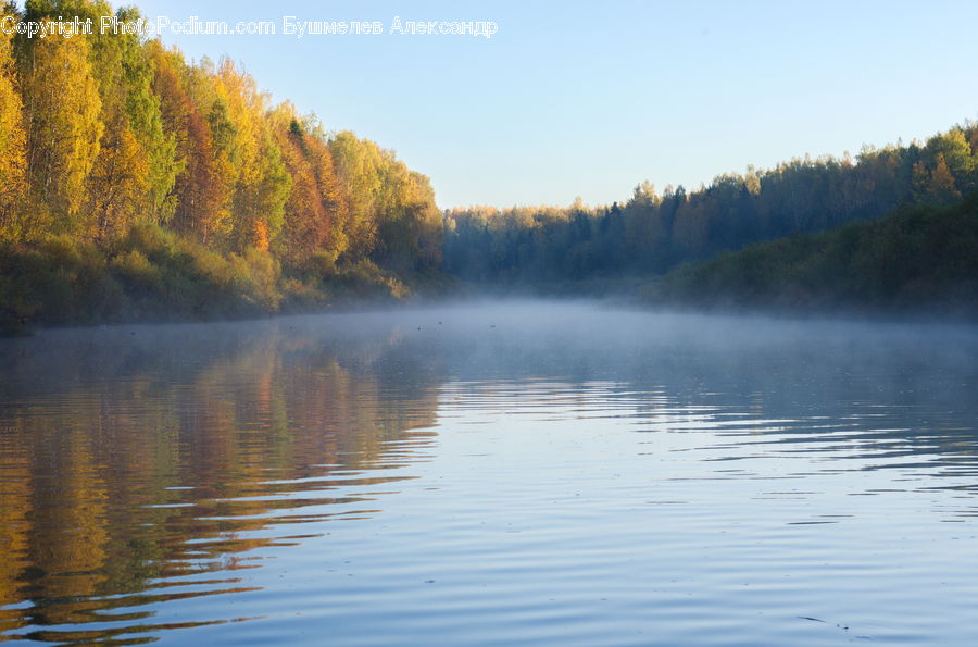 Lake, Outdoors, Water, Dawn, Dusk, Sky, Sunrise