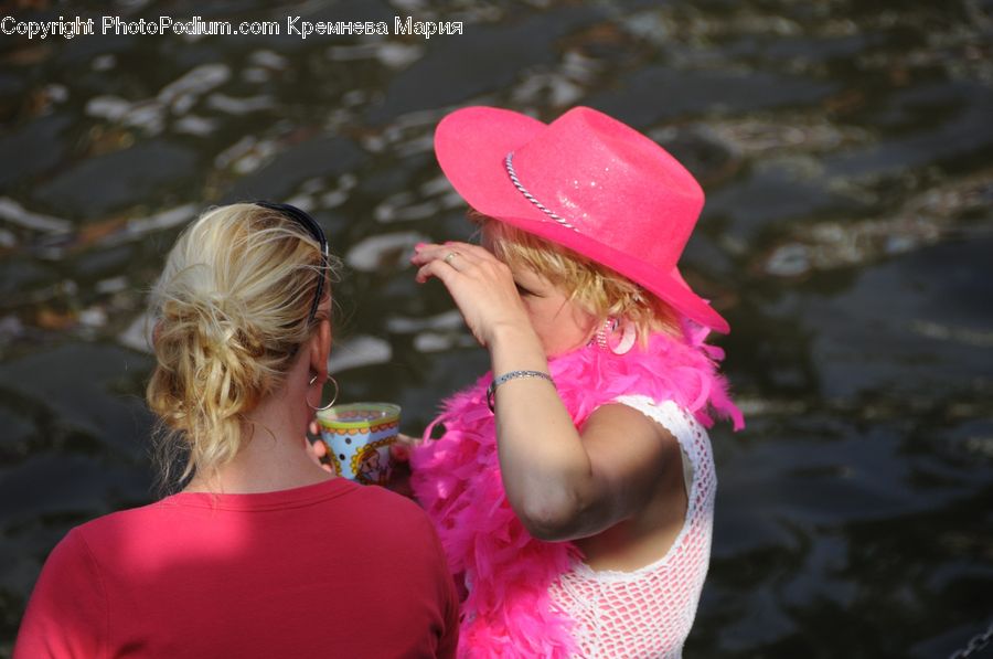 People, Person, Human, Blonde, Female, Woman, Cowboy Hat