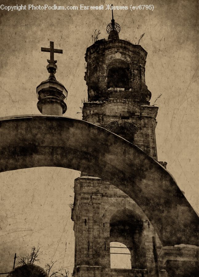 Architecture, Bell Tower, Clock Tower, Tower, Arch, Fireplace, Hearth