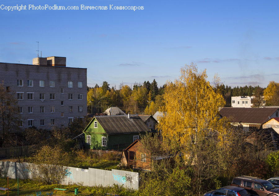 Building, Cottage, Housing, Apartment Building, High Rise, Office Building, Villa