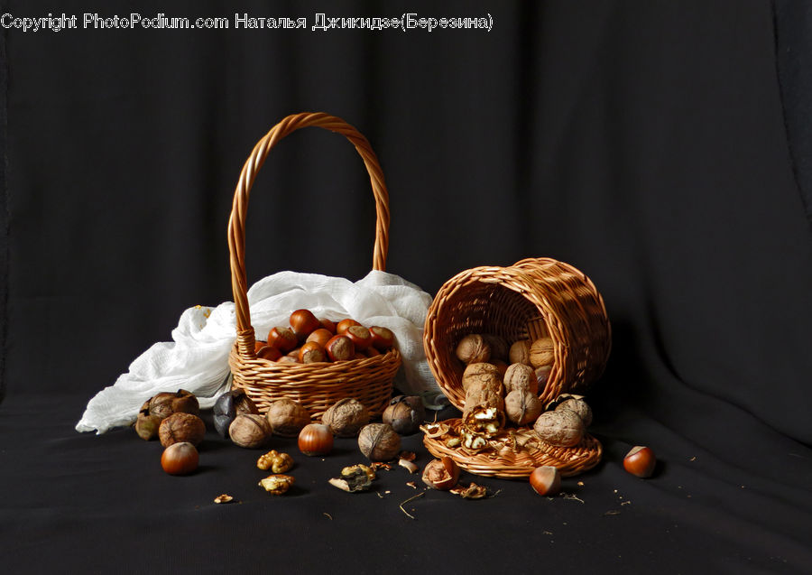 Nut, Seed, Walnut, Bean, Produce, Vegetable, Food