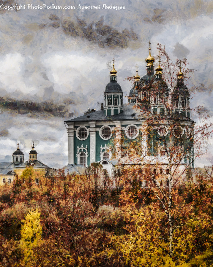 Architecture, Bell Tower, Clock Tower, Tower, Housing, Monastery, Mansion